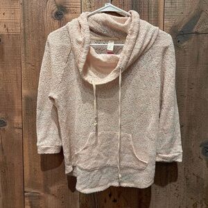 Cozy juniors Sweater with Cowl Neck juniors LARGE